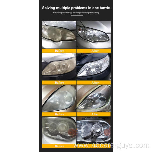 car headlamp polish cleaner cleaning headlights